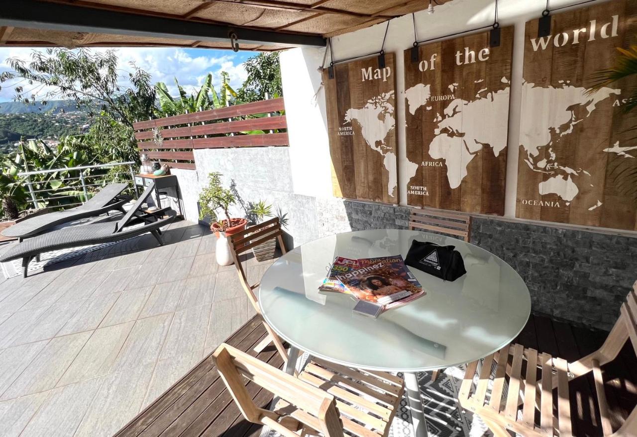 Villa Ti Moon, Entre Deux, Piscine Экстерьер фото