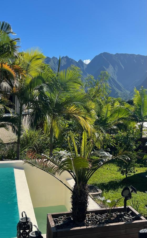 Villa Ti Moon, Entre Deux, Piscine Экстерьер фото