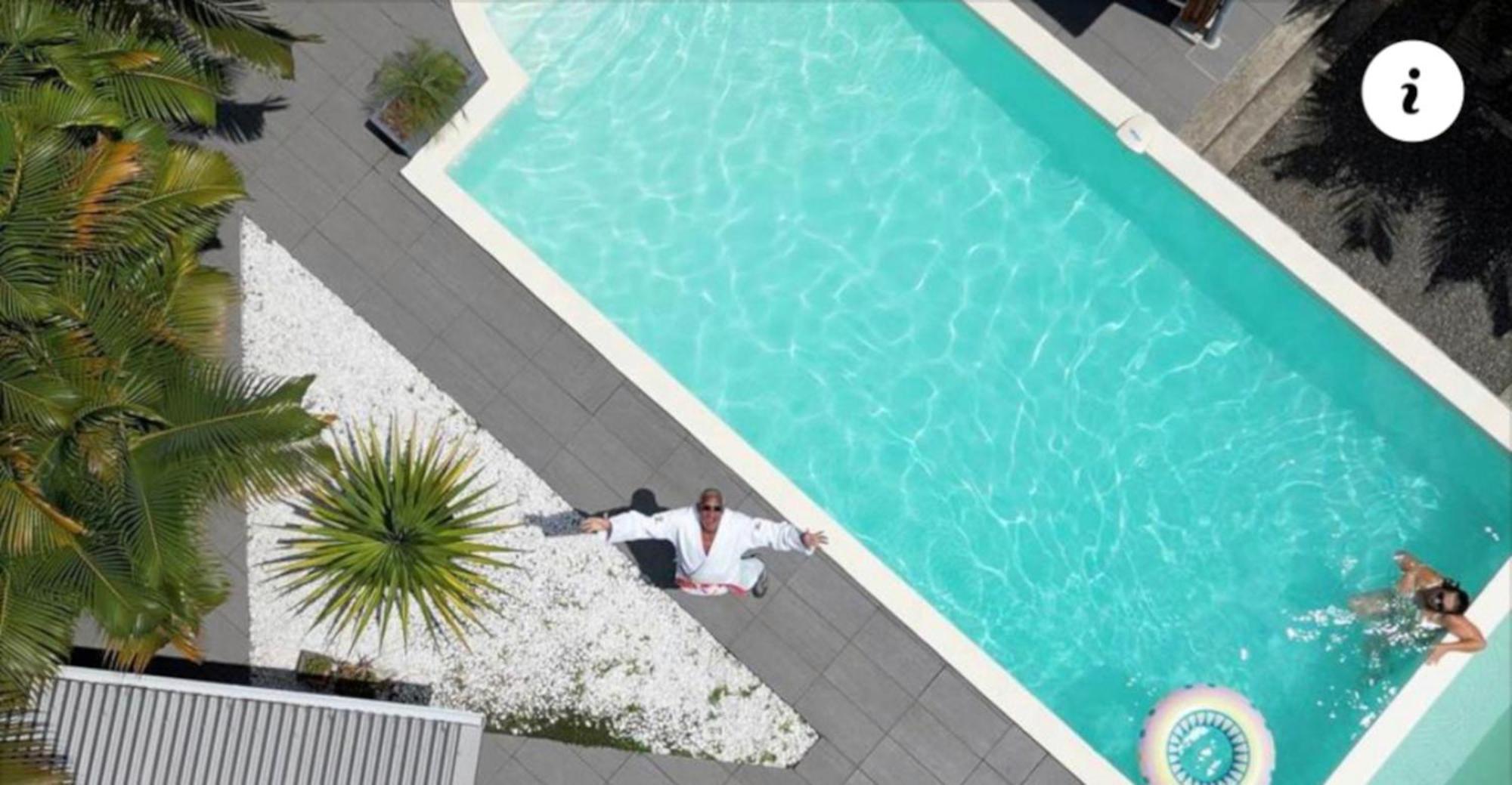Villa Ti Moon, Entre Deux, Piscine Экстерьер фото